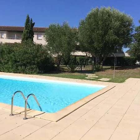 Santa Monica - Climatise - Piscine - Parking Apartament *