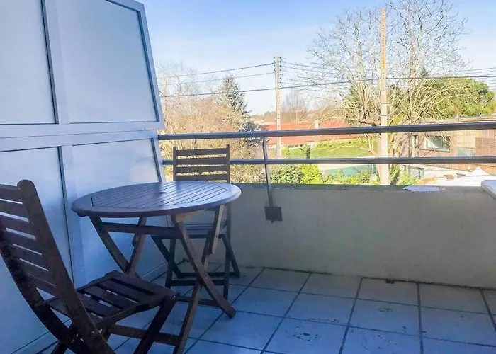 Santa Monica - Climatisé - Piscine - Parking Apartamento