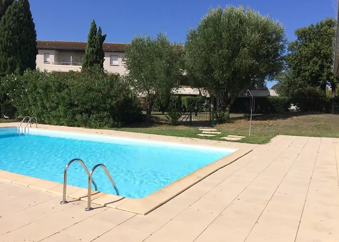 Santa Monica - Climatisé - Piscine - Parking Apartamento *